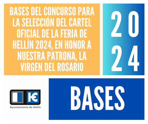 BASES CONCURSO CARTEL FERIA HELLÍN 2024