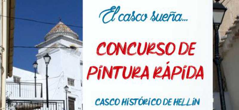 CONCURSO PINTURA RAPIDA. Casco Histórico de Hellín.